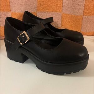 Nasty Gal 9.5 Mary Jane Heels